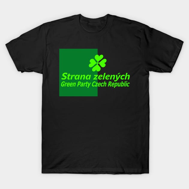 Green Party (Czech Republic)-2 T-Shirt by truthtopower